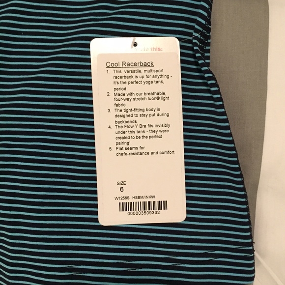 Lululemon Cool Racerback - Picture 2 of 2